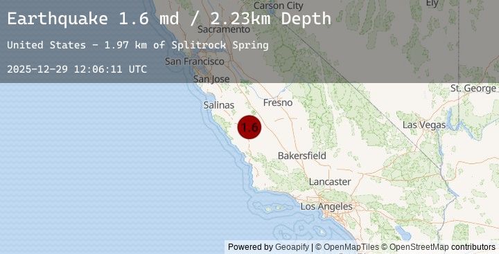 Map of 22 km ENE of San Ardo, CA