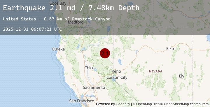 Map of 14 km N of Susanville, CA