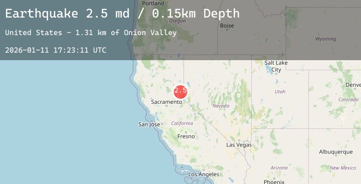 Map of 18 km S of Loyalton, CA