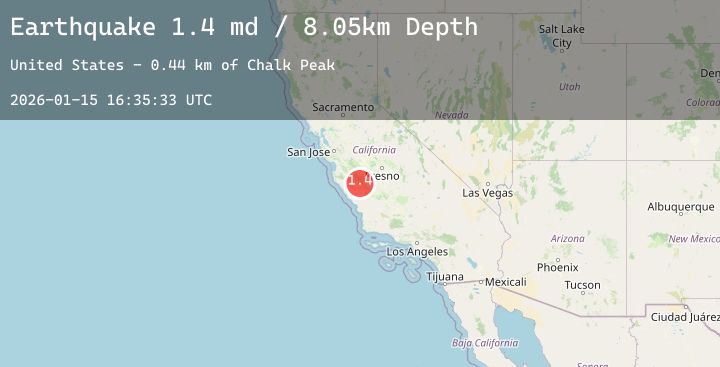 Map of 21 km NE of San Ardo, CA