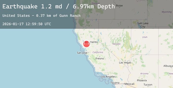 Map of 20 km WNW of Winters, CA
