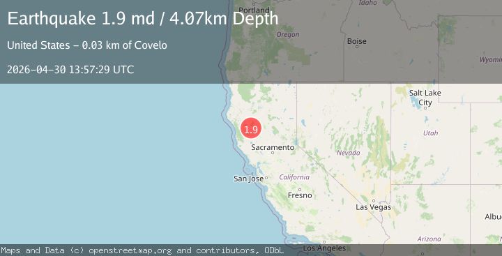 Map of 21 km NW of Alder Springs, CA