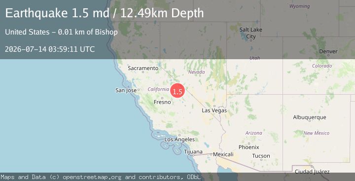 Map of 2 km WSW of Wilkerson, CA