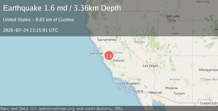 Map of 26 km W of Los Banos, CA