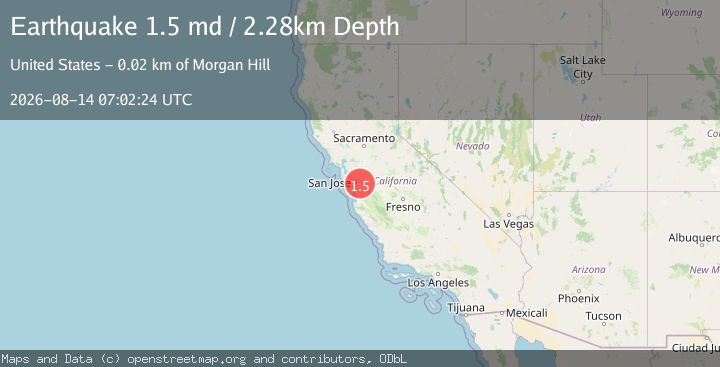 Map of 15 km E of Seven Trees, CA