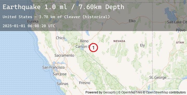 Map of 16 km NE of Yerington, Nevada