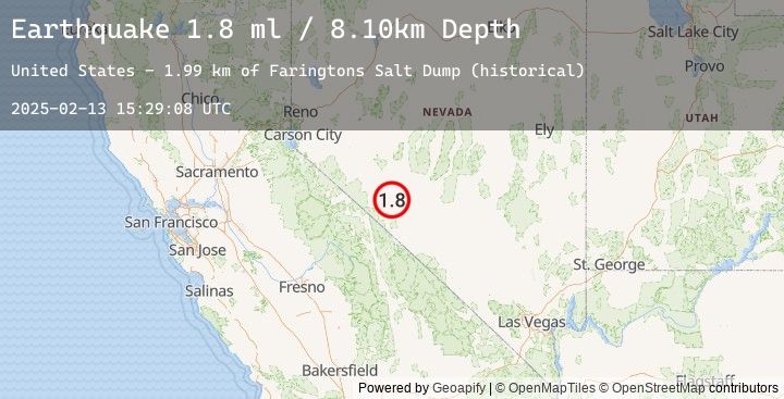 Map of 30 km SSE of Mina, Nevada