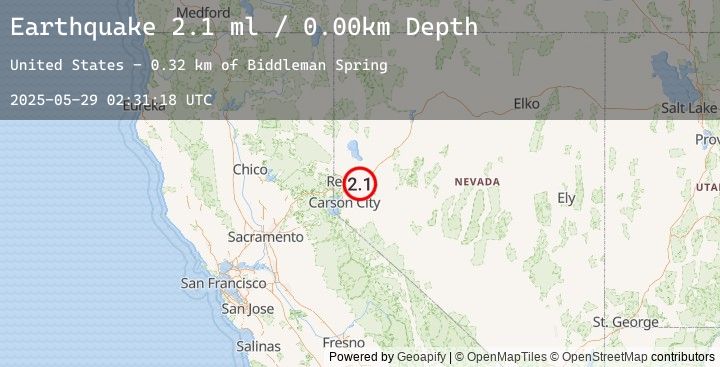 Map of 13 km NNW of Stagecoach, Nevada