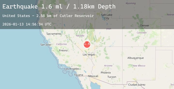 Map of 27 km W of Alamo, Nevada