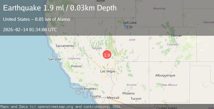 Map of 25 km N of Hiko, Nevada
