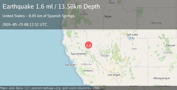 Map of 14 km NNW of Sutcliffe, Nevada