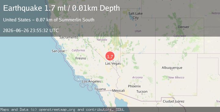 Map of 21 km NNE of Indian Springs, Nevada