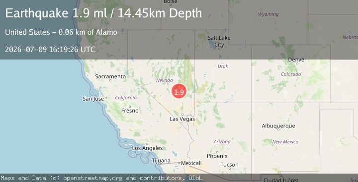 Map of 32 km NNW of Hiko, Nevada