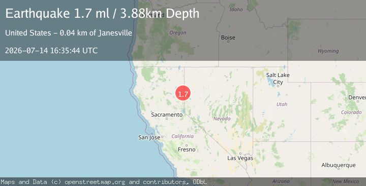 Map of 19 km N of Herlong, California