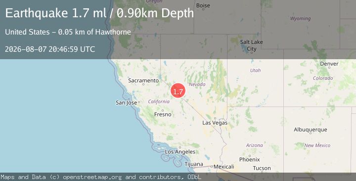 Map of 36 km N of Benton, California