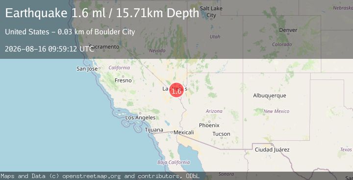 Map of 15 km WNW of Nelson, Nevada