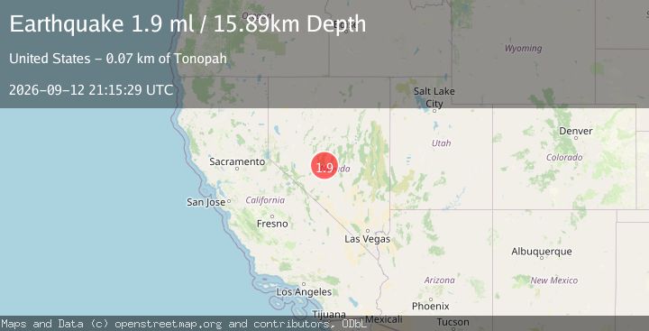 Map of 59 km SSW of Kingston, Nevada