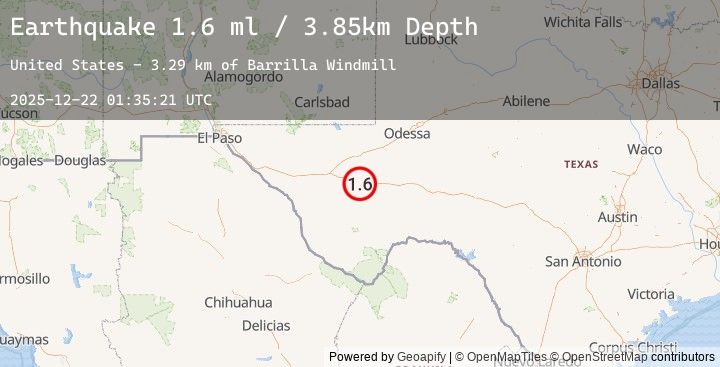 Map of 9 km ENE of Balmorhea, Texas