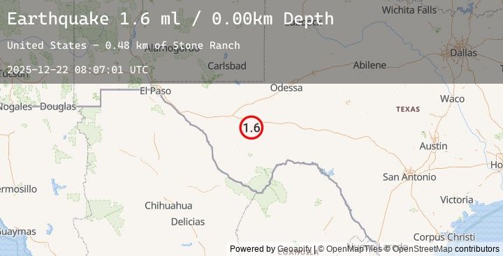Map of 37 km SE of Balmorhea, Texas
