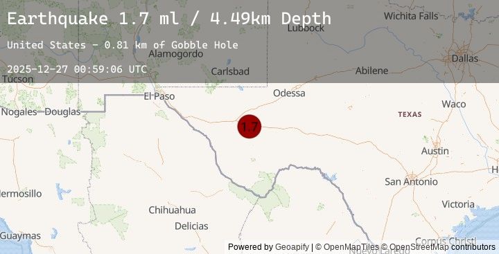 Map of 13 km ESE of Balmorhea, Texas