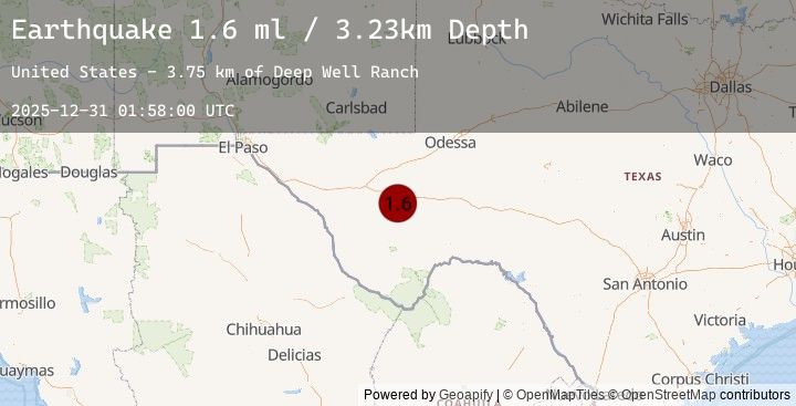 Map of 37 km ESE of Balmorhea, Texas