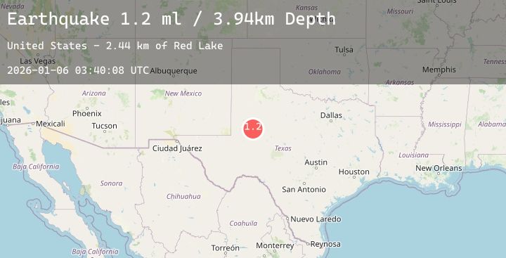 Map of 21 km S of Ackerly, Texas