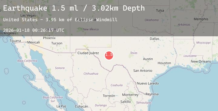 Map of 24 km SSE of Lindsay, Texas