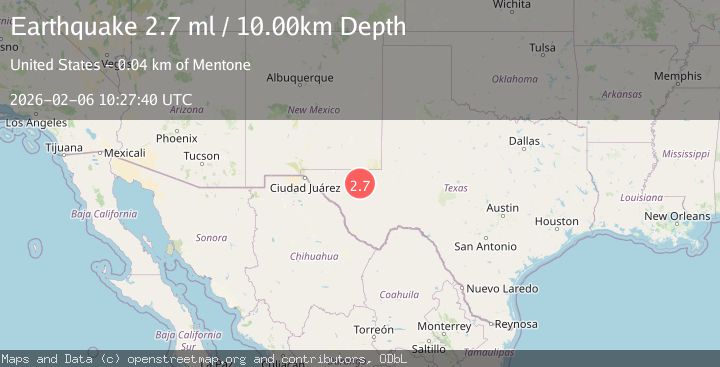 Map of 58 km S of Whites City, New Mexico