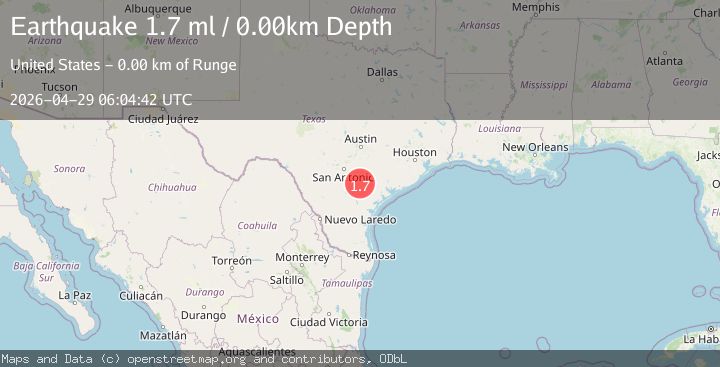 Map of 4 km W of Runge, Texas