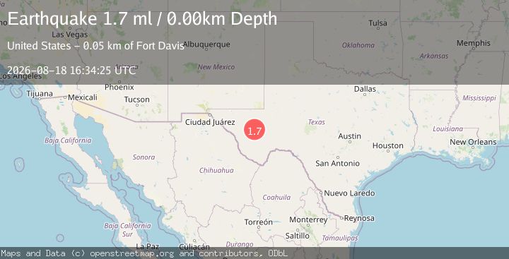 Map of 12 km ESE of Balmorhea, Texas