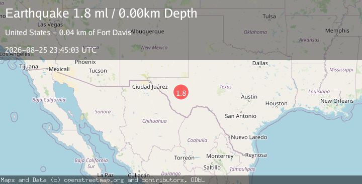 Map of 10 km SE of Balmorhea, Texas
