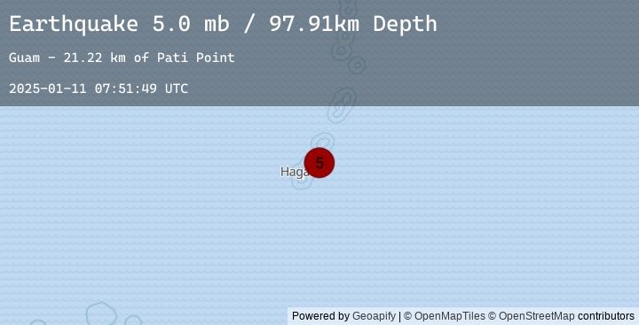 Map of 31 km ENE of Yigo Village, Guam