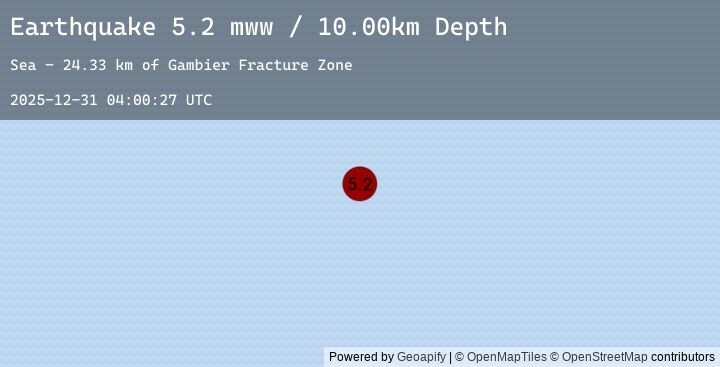 Map of west of Macquarie Island