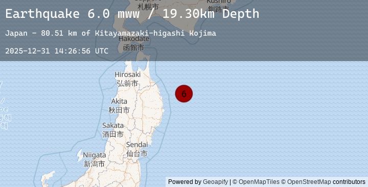 Map of 91 km E of Noda, Japan
