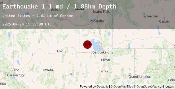 Map of 75 km E of Montello, Nevada