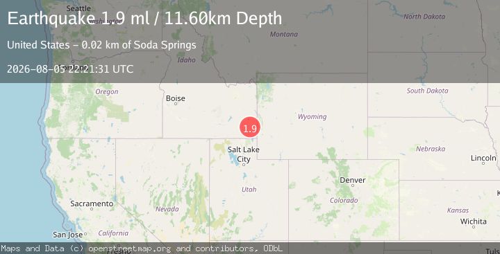 Map of 9 km NW of Georgetown, Idaho