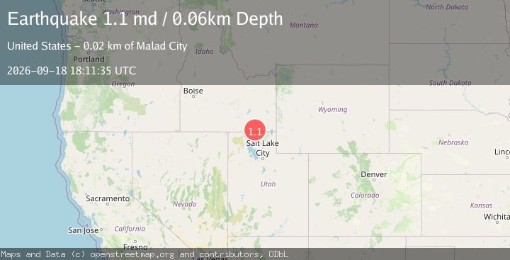 Map of 15 km SW of Malad City, Idaho