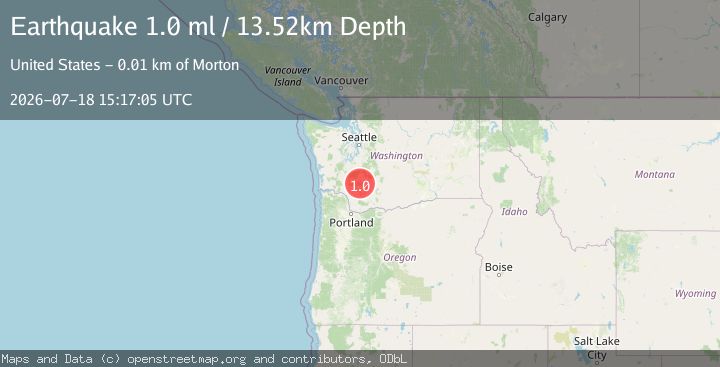 Map of 10 km S of Morton, Washington