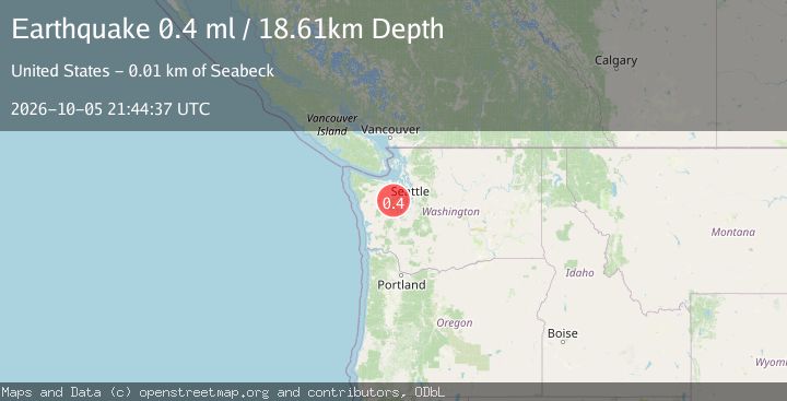 Map of 11 km SW of Brinnon, Washington