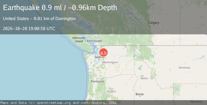 Map of 3 km ENE of Swede Heaven, Washington