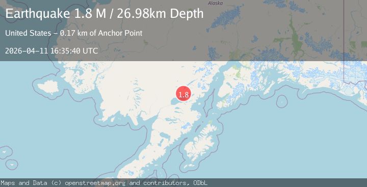 Map of Southern Alaska