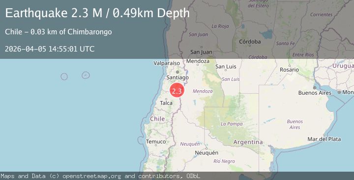 Map of Libertador General Bernardo O'Higgins, Chile