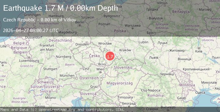 Map of Czech Republic