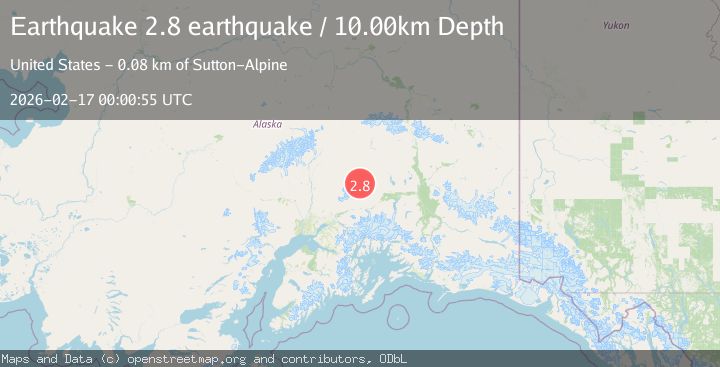 Map of Central Alaska
