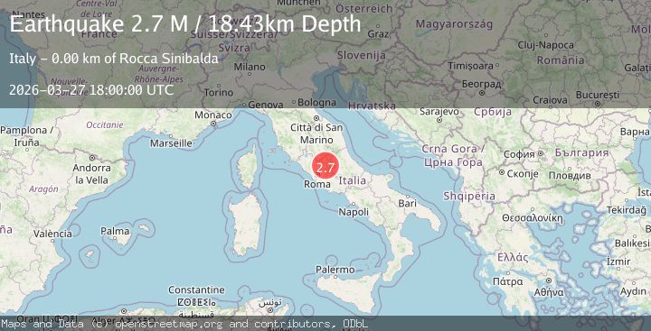 Map of Provincia di Rieti, Italy