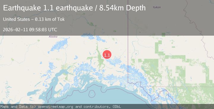 Map of Central Alaska