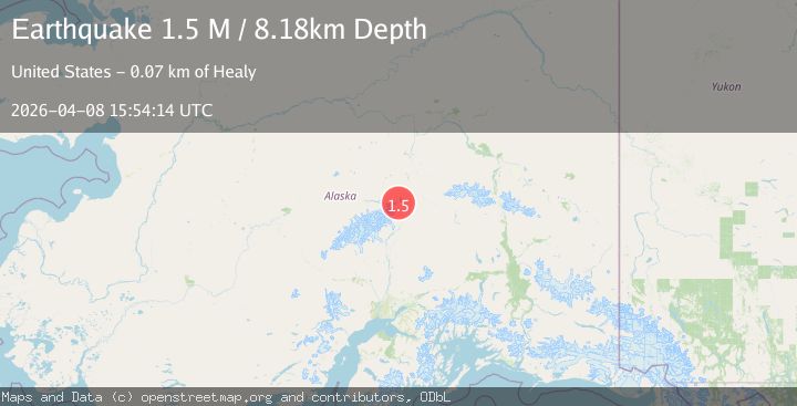 Map of Central Alaska