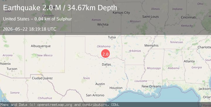Map of Oklahoma