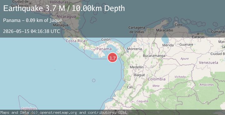 Map of Panama