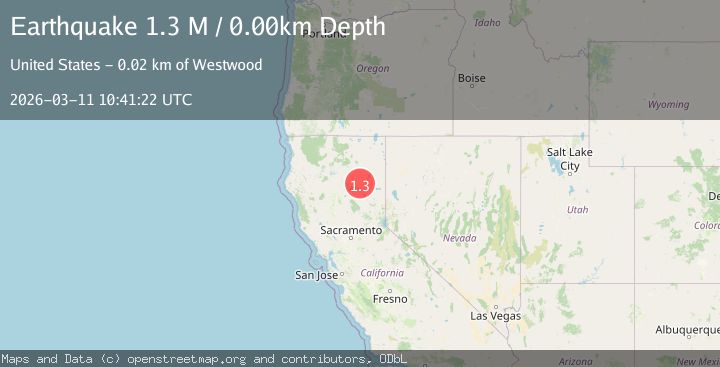 Map of Northern California